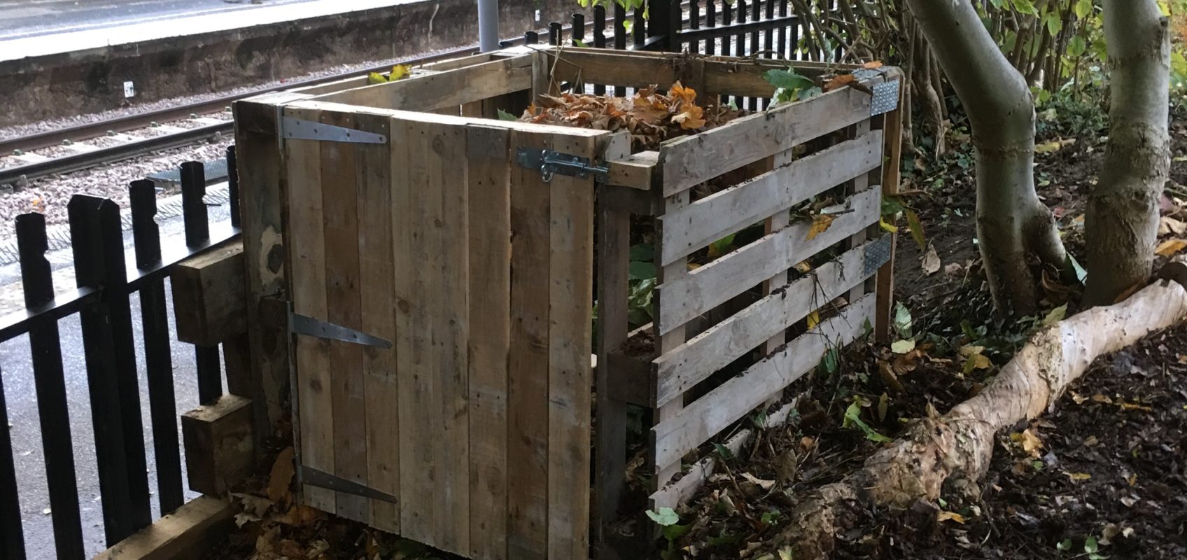 Our New Compost Bin Crofton Park Railway Garden